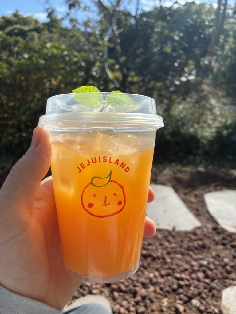 Drink from cute Cafe