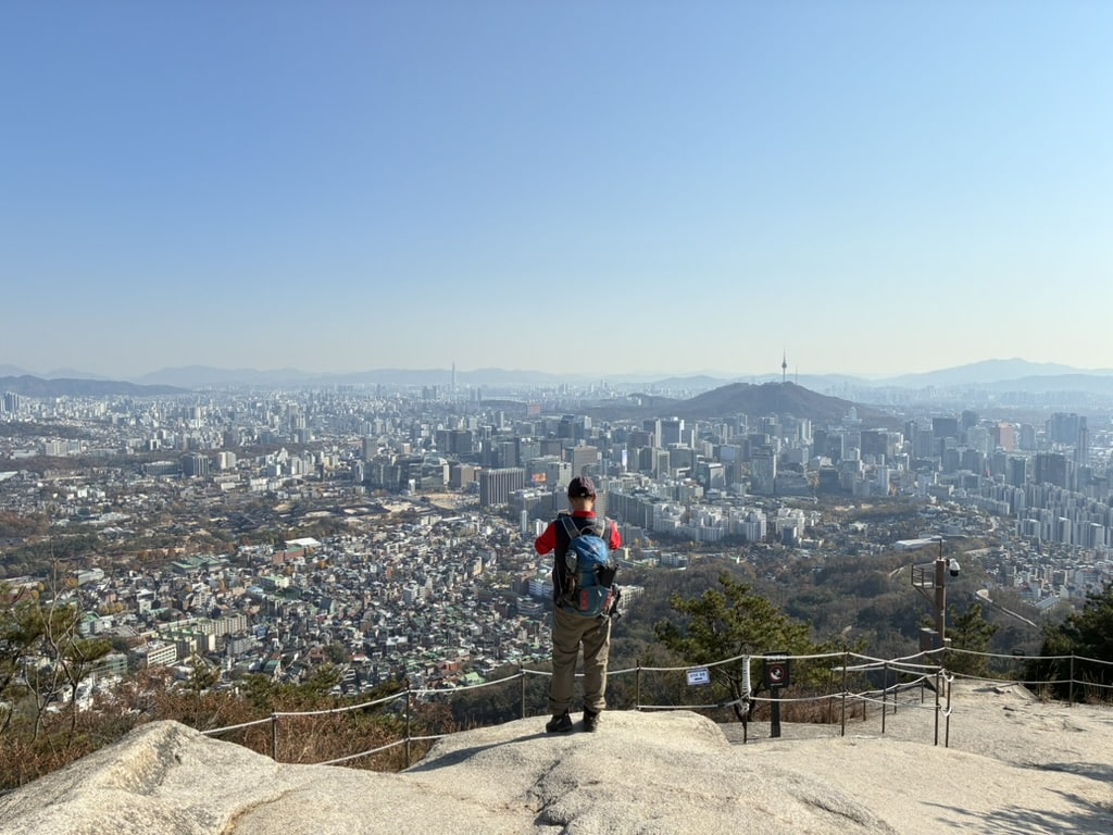 Top of Inwangsan